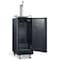 Edgestar 15 Inch Wide 1 Tap Kegerator with Forced Air Refrigeration and Air Cooled Beer Tower KC1500SS - alternate 4